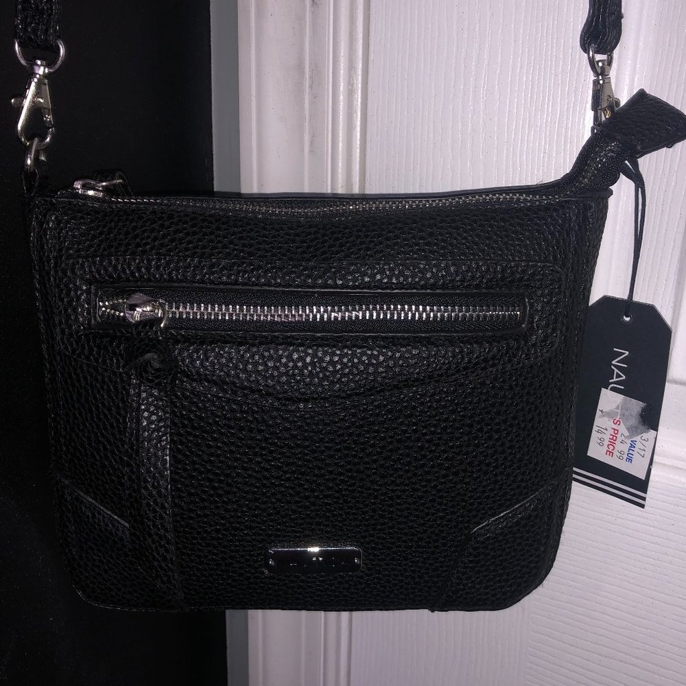 Brand new black cross body